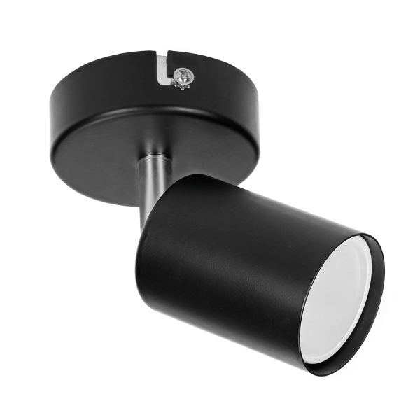 DOA SP 1 wall and ceiling light, black, GU10, max. 7W, IP20 DOA SP 1 wall and ceiling light, black, GU10, max. 7W, IP20